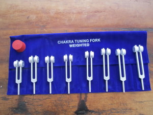 Chakra tuning forks