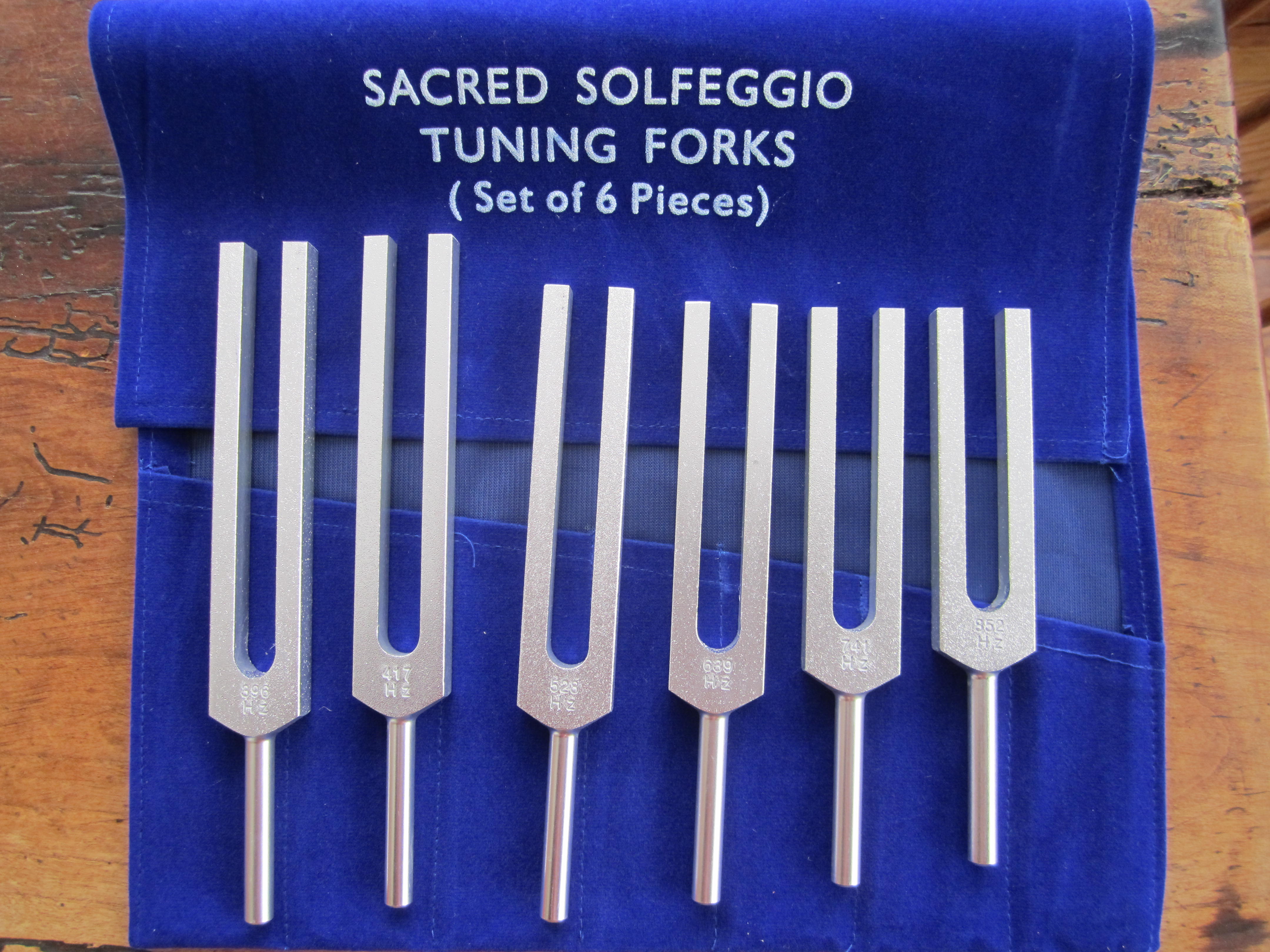 solfreggio tuning forks