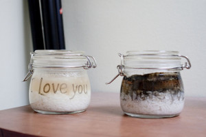 experiment with rice and water inspired by mesaru emoto